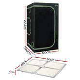 Green Fingers Grow Tent Light Kit 100x100x200CM 4500W LED Full Spectrum